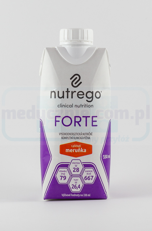 Nutrego Forte 330 ml Aprikose Kalorienreiche, proteinreiche Ernährung